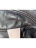 Chico's 100% Polyurethane 67% Polyester 28% Rayon 5% Nylon 100% Spandex Black Leather Jacket Size 1 - photo 6