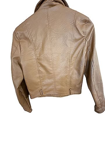 Love Tree Faux Leather Jacket (view 2)