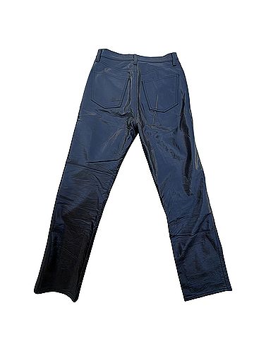 AGOLDE 90's Pinch Waist Leather Pants (view 2)