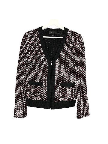 St. John Caviar Tweed Cardigan (view 1)