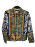 Fashion Nova 100% Polyester Floral Paisley Multi Color Button-Down Shirt Size XS - photo 1