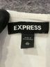 Express 100% Polyester White Express Casual Dress Size XL - photo 4