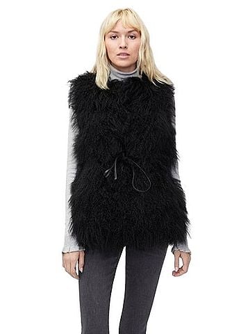 Ugg W ABBEY MONGOLIAN SHEARLING VEST Vest (view 1)