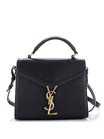 Saint Laurent Cassandra Top Handle Bag Leather Mini (view 1)