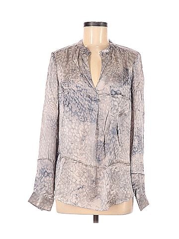 Rebecca Taylor Rebecca Taylor Long Sleeve Silk Top (view 1)