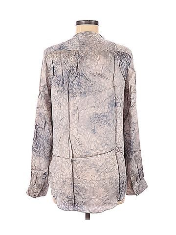 Rebecca Taylor Rebecca Taylor Long Sleeve Silk Top (view 2)