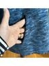 Missoni 100% Wool Blue Coat Size 8 - photo 4