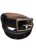 Rag & Bone 100% Suede Animal Print Black Gray Leather Belt Size L - photo 1