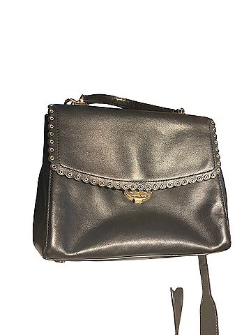 Michael Kors Leather Satchel (view 2)