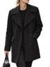 Sandro Black Coat Size S - photo 1