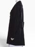 Sandro Black Coat Size S - photo 9