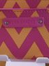 Vera Bradley Chevron-herringbone Pink Orange Yellow Makeup Bag One size - photo 3