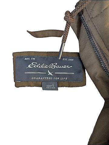 Eddie Bauer Quilted Hooded Puffer Jacket Jacket (view 2)