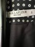 MM. LaFleur 100% Polyester Polka Dots Black White Blouse Size L - photo 3