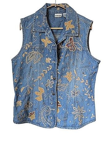 Chico's Denim Vest (view 1)