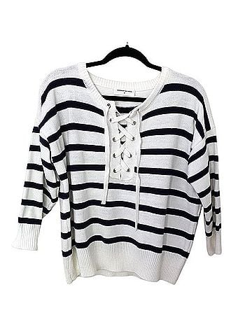 Goodnight Macaroon Striped Sweater Casual Sweaters (view 1)