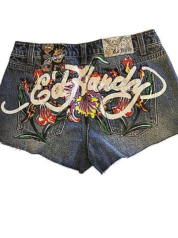 Ed Hardy Denim Shorts (view 2)