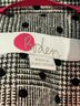 Boden Polka Dots Gray Boden Blazer Size 6 - photo 5