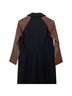 Zero + Maria Cornejo Leather Sleeves Long Wool Blend Coat - photo 7