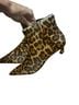 Gianni Bini 100% Leather Animal Print Brown Black Boots Size 9 1/2 - photo 2