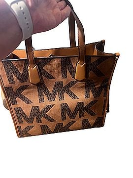 Michael Kors Leather Tote (view 2)
