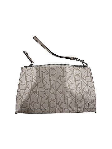 Calvin Klein Leather Clutch (view 2)