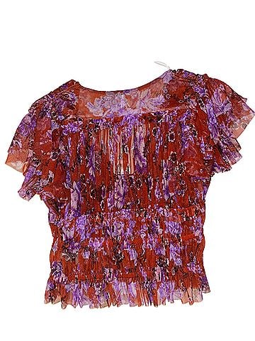 Free People Short Sleeve Blouse (view 2)