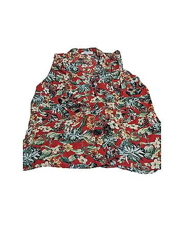 Rose + Olive Sleeveless Blouse (view 1)