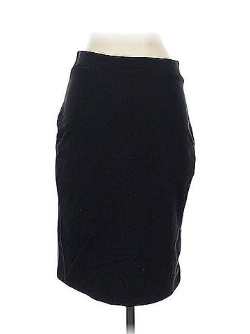 Diane von Furstenberg Emma Leopard Jacquard Pencil Skirt Casual Skirt (view 2)