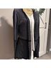 Belldini Black Gray Cardigan Size L - photo 3