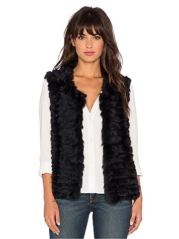 Joie Rabbit Fur Vest (view 1)