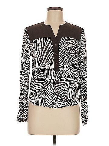 MICHAEL Michael Kors Michael Michael Kors Long Sleeve Blouse (view 1)