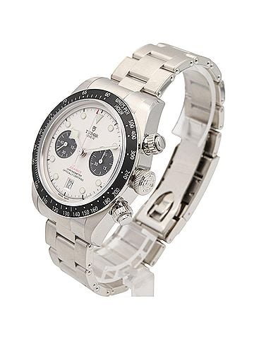 Tudor Tudor Black Bay Chrono Watch, Stainless Steel, Men's, Silver Tone, 79360N (view 2)