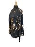 Free People Floral Black Multi Color Jacket Size M - photo 2