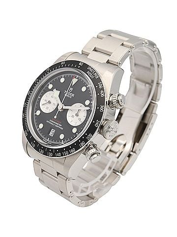 Tudor Tudor Black Bay Chrono Watch, Stainless Steel, Men's, Black, 79360N (view 2)