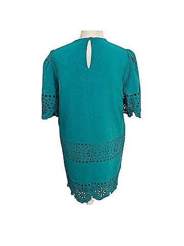 Rebecca Taylor Deco Eyelet Emb Casual Dress (view 2)