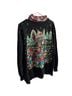 Nutcracker Floral Black Red Green White Pullover Sweater Size 22 - photo 1