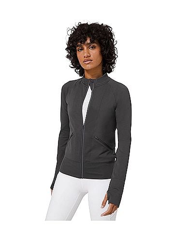 Lululemon Athletica Cropped Run to Stride Bomber Jacket (view 1)