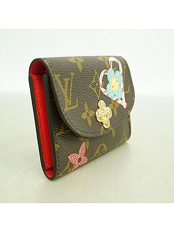 Louis Vuitton Louis Vuitton Monogram Portemonnaie Rosalie Wallet/Coin Case M12220 Candy Red (Women's) (view 2)