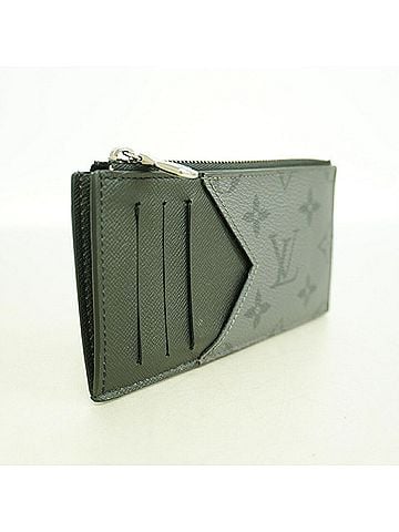 Louis Vuitton Louis Vuitton Monogram Eclipse Reverse Coin Card Holder M69533 Black Grey Men's Wallet/Coin Case (view 2)
