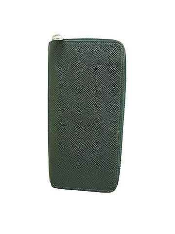 Louis Vuitton Louis Vuitton Taiga Zippy Wallet Vertical M32837 Ocean Men's Long (view 1)
