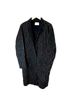 Sandro Longline Wool Felt Coat Coat (view 1)
