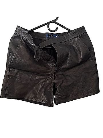 Polo by Ralph Lauren Polo Leather Shorts (view 1)