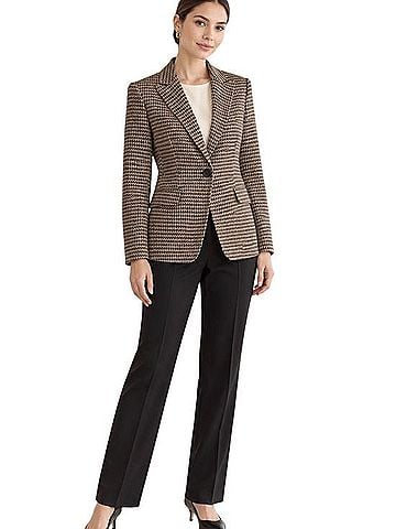 Max Studio London Houndstooth Blazer Blazer (view 1)