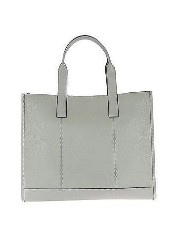 Michael Kors Michael Kors COOPER Embossed Logo Pebble Grey Leather Tote Bag/Shoulder Bag for Women (view 2)