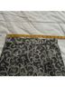 August Silk 100% Silk Floral Black White Silk Skirt Size S - photo 7