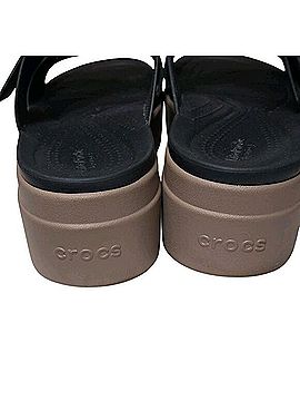 Crocs Brooklyn Mid Wedge Platform Slide Sandals Sandals (view 2)