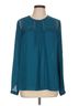 Daniel Rainn 100% Polyester Teal Daniel Rainn Long Sleeve Henley Size L - photo 1