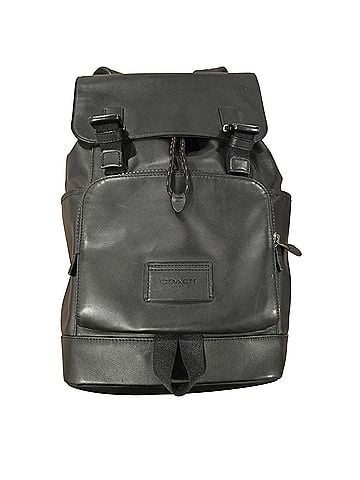Coach Leather Backpack (view 1)