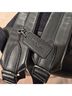 Coach 100% Leather Solid Black Leather Backpack One size - photo 8